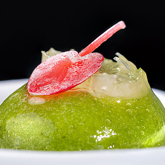 The third course of the Eatrenalin menus In the room 'Discovery', a magical revelation awaits you.