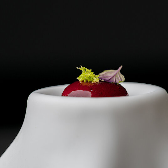 The third course of the Eatrenalin menus In the room 'Discovery', a magical revelation awaits you.